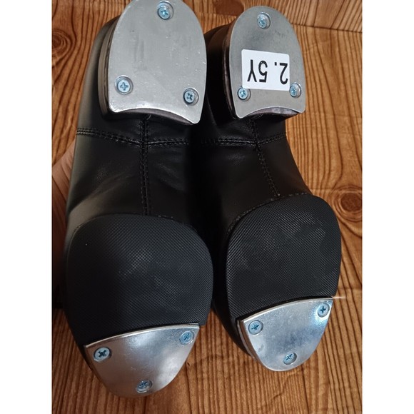 Bokimd Kids Lace Black Tap Shoes-2.5 NWOT. Left insole needs to glue.(SKU099) - Picture 7 of 7